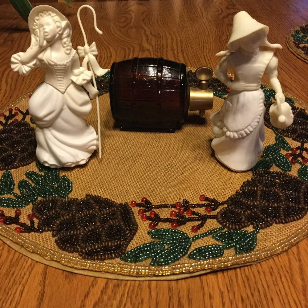 Three Retired Pieces Of Vintage AVON Containers (Empty)